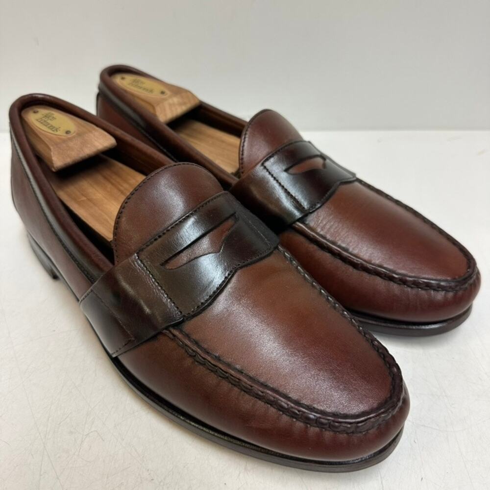 VGUC Rancourt & Co x Allen Edmonds Darien Penny Loafer Weltline Made in USA 10 D